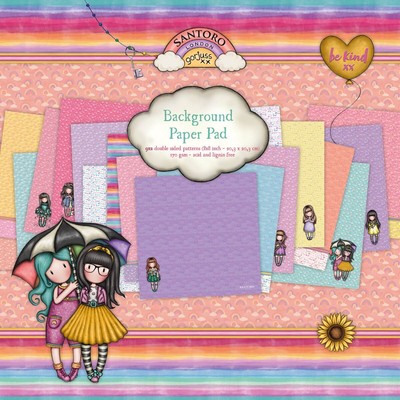 Studio Light Gorjuss Be Kind Double-Sided Paper Pad 8''X8''-Nr. 123 RBKPP123