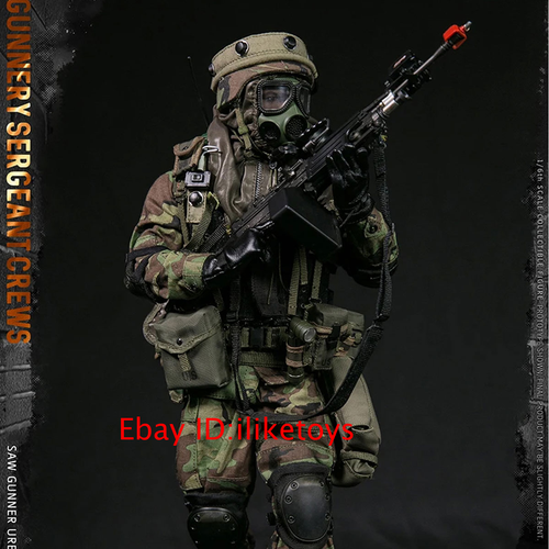 ミリタリー 1/6MARINE CORPS GUNNERY SERGEANT CRRWS DAMToys Gunnery Sergeant Crews Marine Corps Soldier 1/6