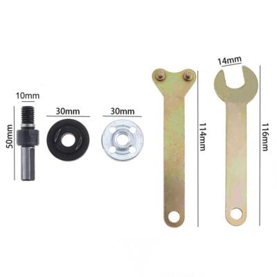 5pcs Electric Drill Converter Angle Grinder Accessories Connecting Rod & Wrench