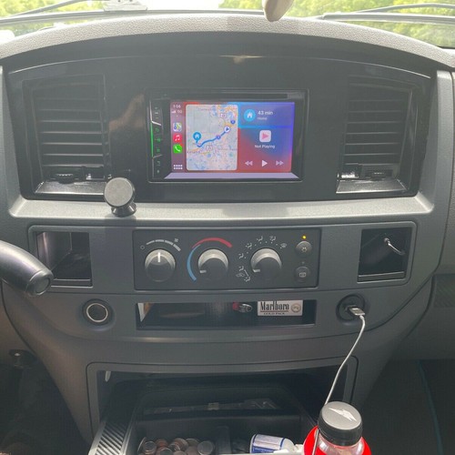 Radio Double Din Dash Install Bezel Kit Fits 2006-09 Dodge Ram 1500 2500 3500