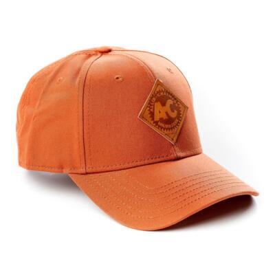 Allis Chalmers Vintage Starburst Logo Leather Emblem Hat, VALTO