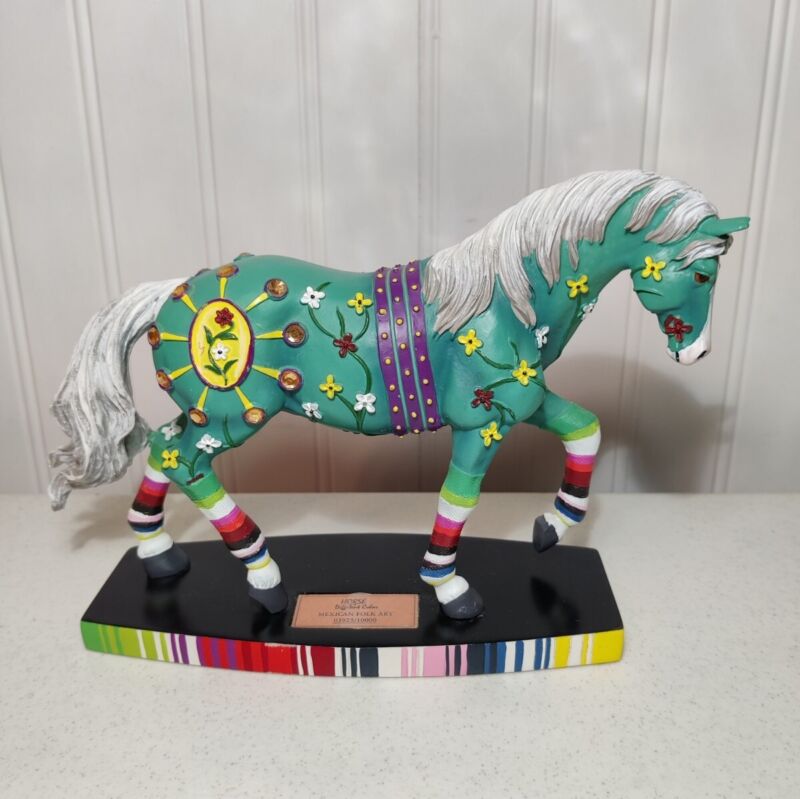 Horse of a Different Color Mexican Folk Art by Westland 03925/10000 Green Jewels