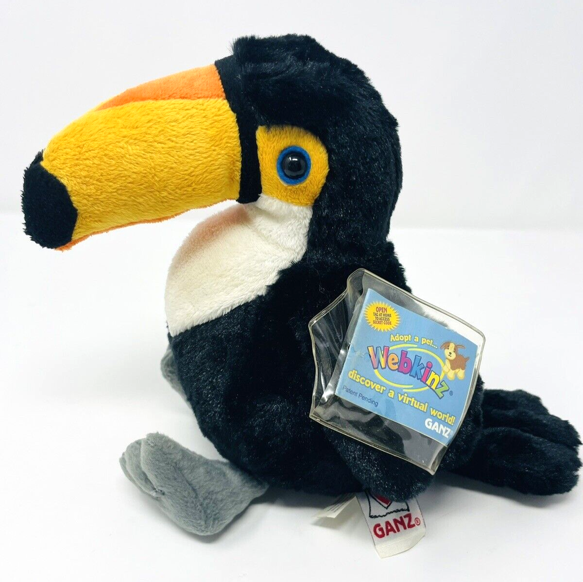 Webkinz Toco Toucan HM223 Plush Toy Code NOT Sealed