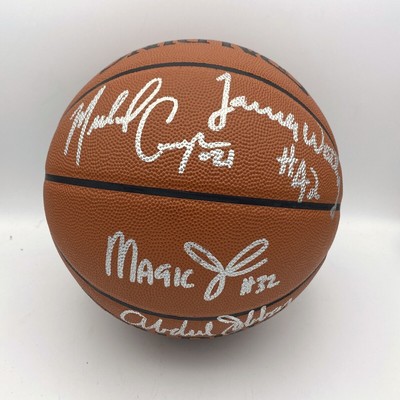 lakers signed basketball