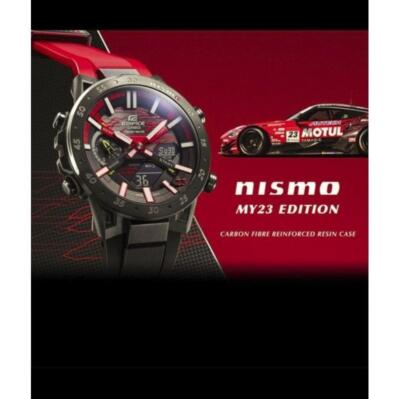 Pre-owned Casio Edifice Nissan Nismo My23 Edition Ecb-2000nis-1ajr Wrist Watch