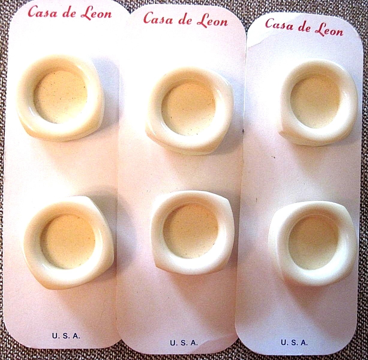 LOT 83 CARDED BUTTONS~