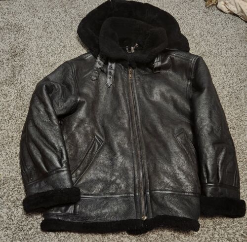 USAF Type G-8 Shearling Flyers Coat XL Sheepskin Bomber USAF Type G-8 Shearling Flyers Coat XL Sheepskin Bomber