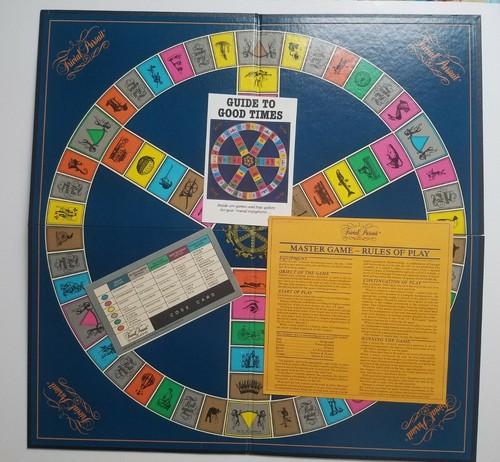 【中古】 Trivial Pursuit TRIVIAL PURSUIT Vintage Board Game 1981 No. 7 Master Genus