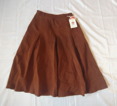 A line midi clearance skirt camel