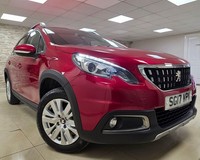 PEUGEOT 2008 1.2 PureTech Allure Red Manual Petrol 2017 WARRANTY 12 MONTHS MOT