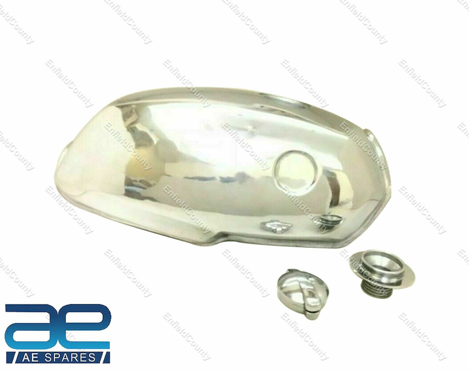 BMW R45 R65 PETROL FUEL GAS 1981 ALUMINUM TANK WITH MONZA CAP & ADAPTER 