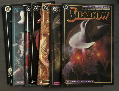 The Shadow-lot of 7  DC Comics 1987 Issues 1 3 4 9 10 11 16 Mature Reader.   C15