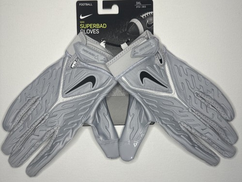 Nike Superbad 6.0 Magnigrip Football Gloves Grey 3XL DM0053