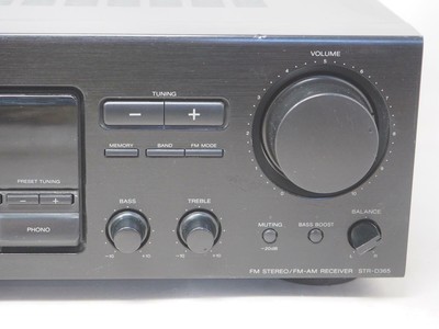 SONY STR-D365 AM/FM Stereo Receiver Works Great! Free Shipping!