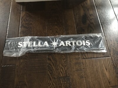 STELLA ARTOIS Beer Mat ~ Bar Mat ~ Rail ~ Rubber Tap Glass Spill Pad- 24x 3.5'' 