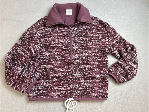 Varley Bailey Half Zip Women's Small Fleece Pullover Speckle M...