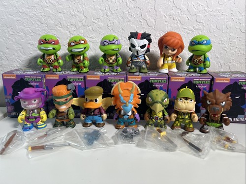 未開封 希少Friends THe softshell complete box TMNT Teenage Mutant Ninja Turtles Shell Shock Mini Series 2