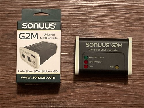 新品未使用　SONUUS G2M ギター用MIDIコンバーター Amazon.com: Sonuus G2M - Universal Audio to 5pin MIDI Din