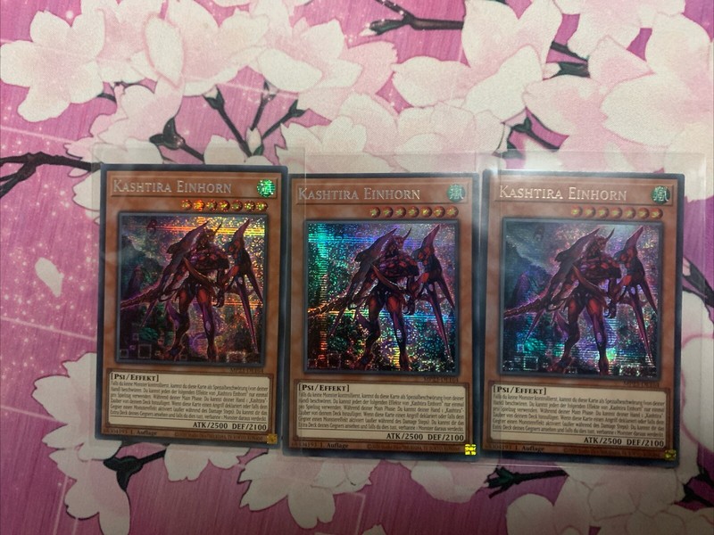 Kashtira Einhorn Mp23-De164 Secret Rare Playset  Yugioh