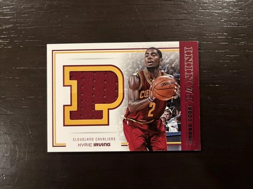 2012-13 Panini Basketball Kyrie Irving Dress Code Jersey