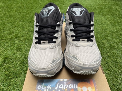 Pre-owned Mizuno Wave Prophecy Ls D1ga3337 03 Light Grey/black Unisex Running Shoes In Gray