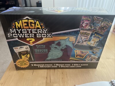 2024 Pokemon Mega Mystery Power Box, Brand New Sealed