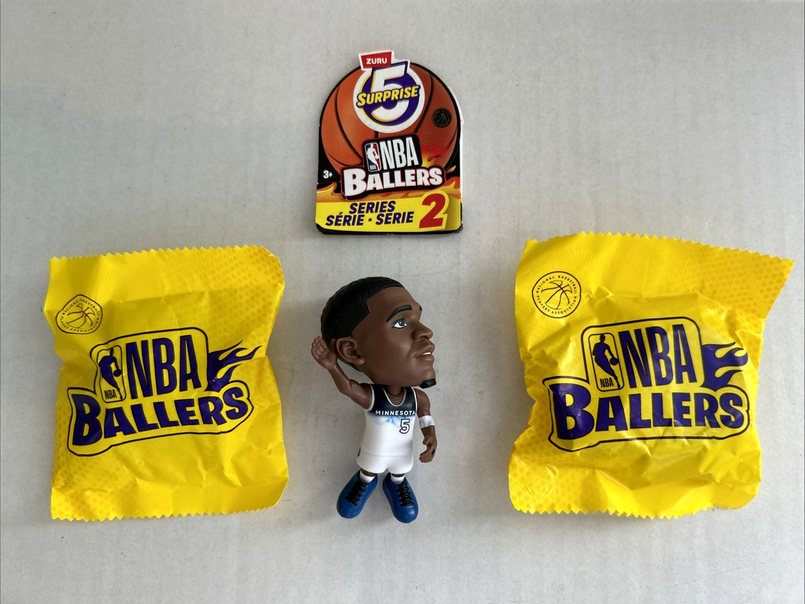 Ballers-Anthony Edwards SR NBAボーラーズ ZURU NBA BALLERS SERIES 2 ANTHONY EDWARDS SUPER RARE