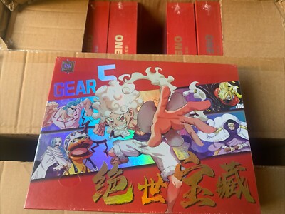 One Piece Trading Card Deluxe Premium Box Anime Gear 5 Limited With 5 Inserts