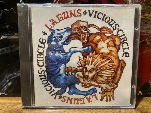 L.A. GUNS: VICIOUS CIRCLE CD! 1994 POLYGRAM/BMG 31452 3158 2