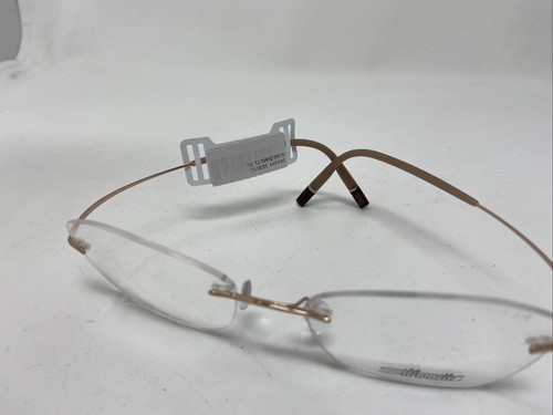 SILHOUETTE TITAN RIMLESS TITANIUM EYEWEAR 5541 IY 3530 53/17/140 GOLD PH12