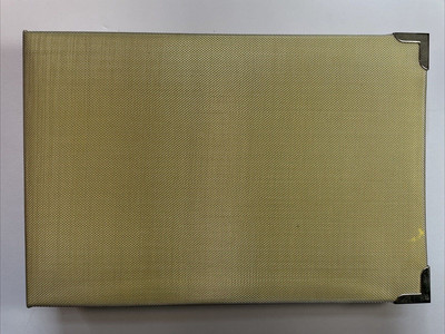 Burnes Gift Boxed Photo Album  Champagne Mesh Horizontal  60 Photo Capacity NIB