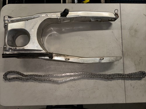 02-05 Kawasaki Ninja ZX12R ZX1200 Silver Extended Stretched