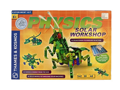 PHYSICS Solar Workshop Science Experiment Kit Thames & Kosmos - BRAND NEW SEALED