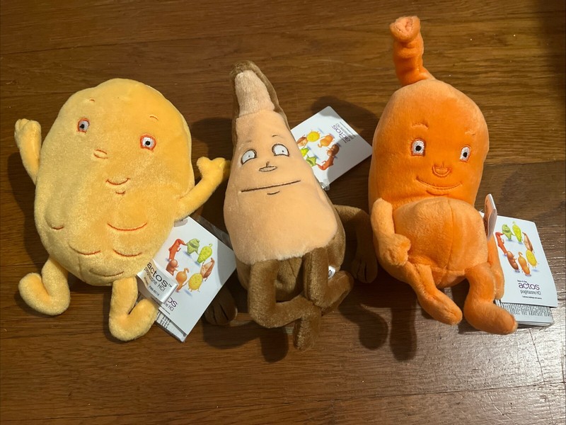 Actos Drug Rep Diabetes Plush Stuffed Beanies Science Toy-Steven Smith-Set