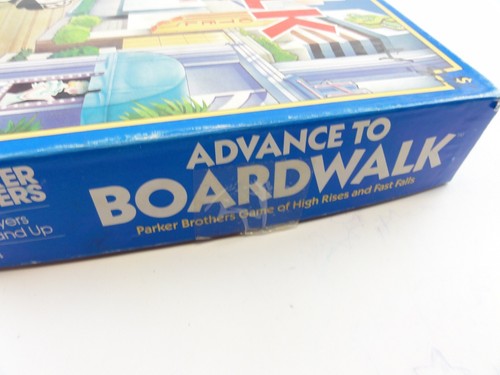 Advance To Boardwalk Game #0014 Vintage 1985 Parker Brothers
