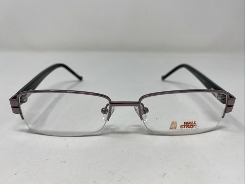 Wall Street Collection 719 Purple 51-17-140 Half Rim
