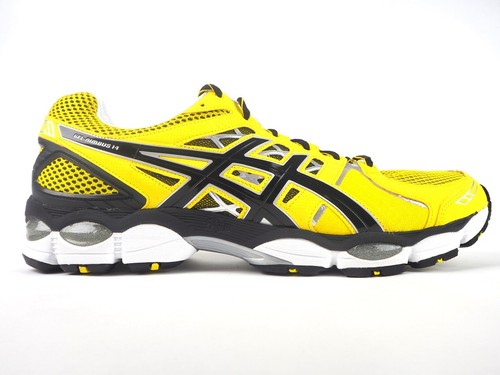 Da Uomo Asics Gel Nimbus 14 T241N 0390 Lacci Giallo Nero Corsa Scarpe da  ginnastica mesh | eBay