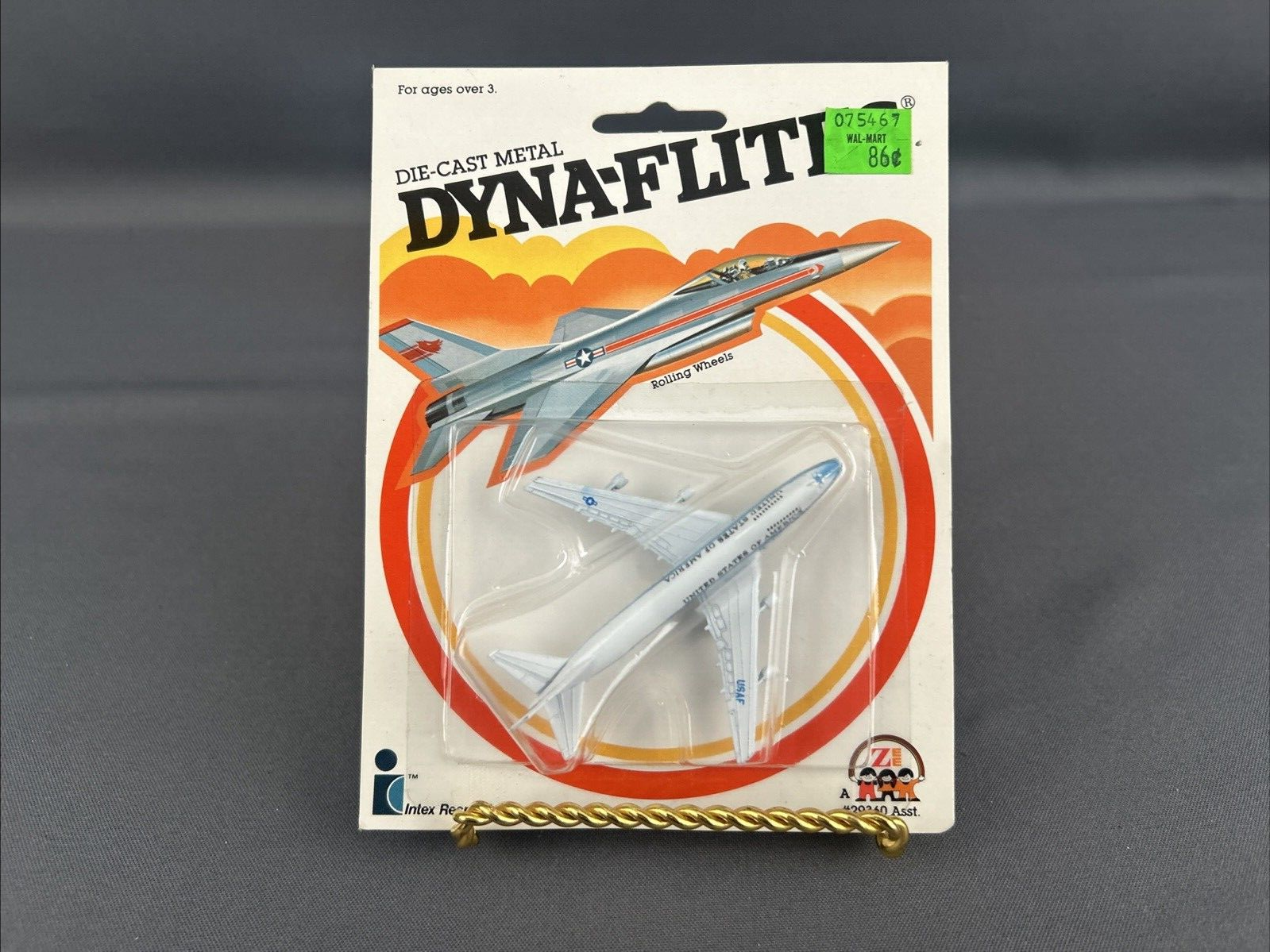 Intex/Zee Toys Dyna-Flites Diecast Air Force One Boeing 747