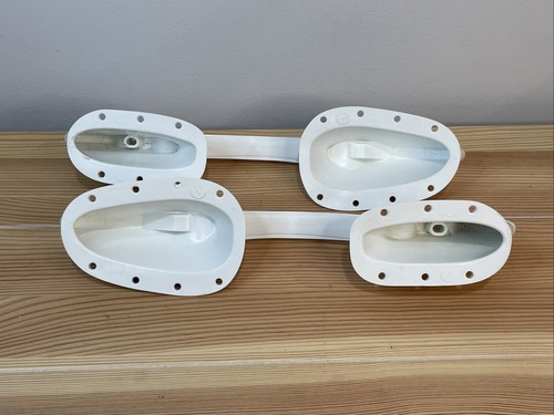 Tuuk II Lightspeed Holder Left + Right Pair - Size 9 Size EU 280-Brand New-White