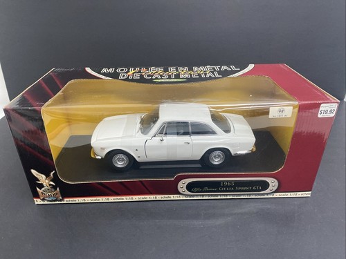 ミニカー 1965 ALFA ROMEO GIULIA SPRINT GTA 1/18 Collection Deluxe 1.18 1965 Alfa Roméo Giulia Sprint GTA | eBay