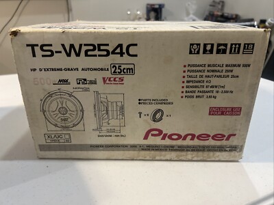 Pioneer TS-W254C 1-Way 10in. Car Subwoofer