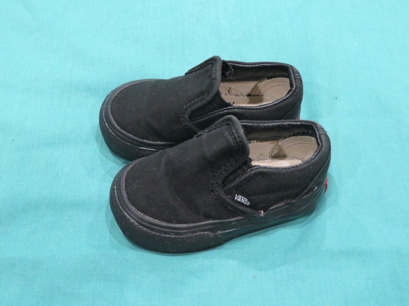 vans slip on nere bambino vans slip on nere bambino