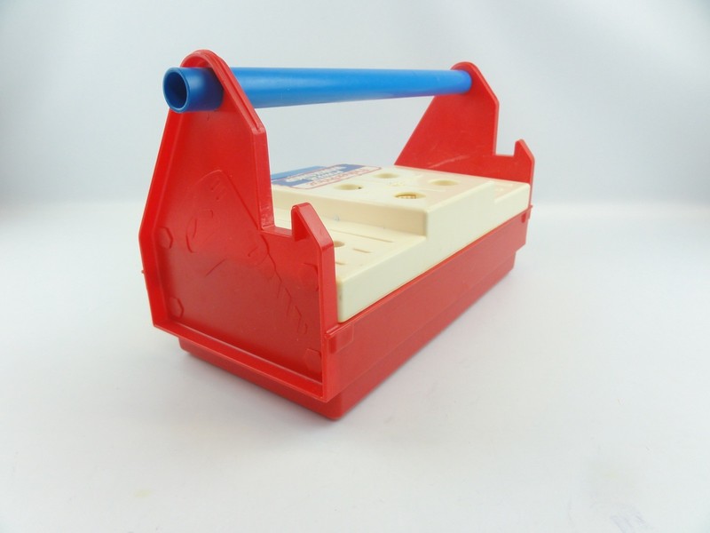 Fisher Price #2008 Power Workshop Vintage 1986 Red Tool 