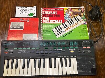 Yamaha VSS-30 VSS30 PortaSound Voice Sampler Keyboard Tested & Song Books