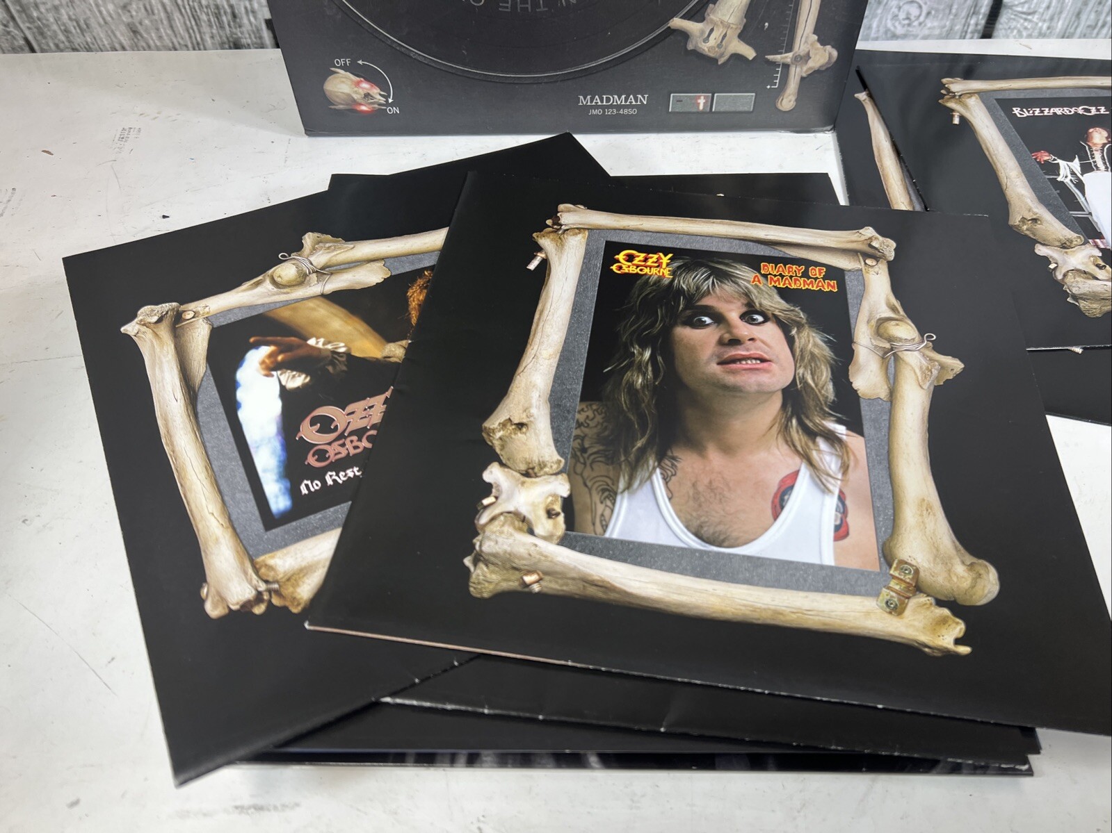 Ozzy Osbourne See You on the Other Side Colored Vinyl Record Box Set Incomplete