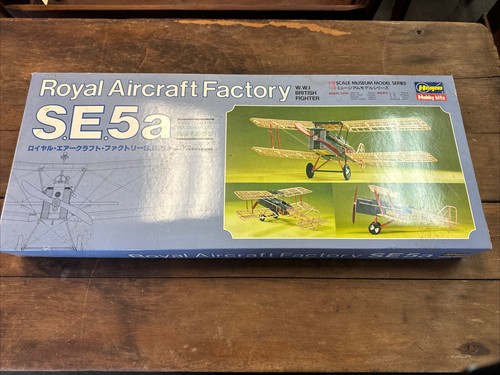 未使用 ハセガワ ロイヤルエアークラフトファクトリー SE5a 1/8 Hasegawa 1/8 Royal Aircraft Factory WWI SE5a | eBay