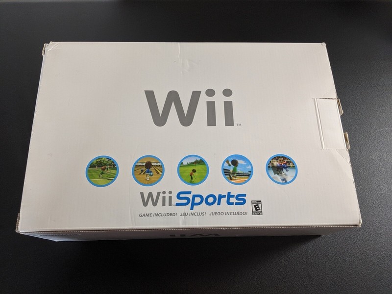 Nintendo Wii White Console System Wii Sports Bundle Complete in box G/VG cond 45496880088 eBay