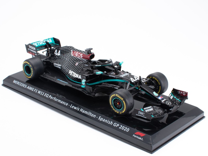 Formule 1 Mercedes-Amg F1 W11 Lewis Hamilton 2020 1/24 Voiture F1 Diecast Or912