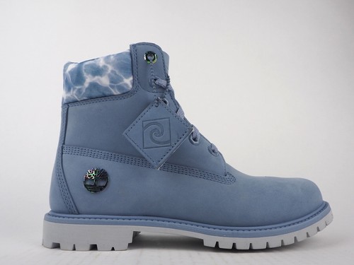 pale blue timberland boots