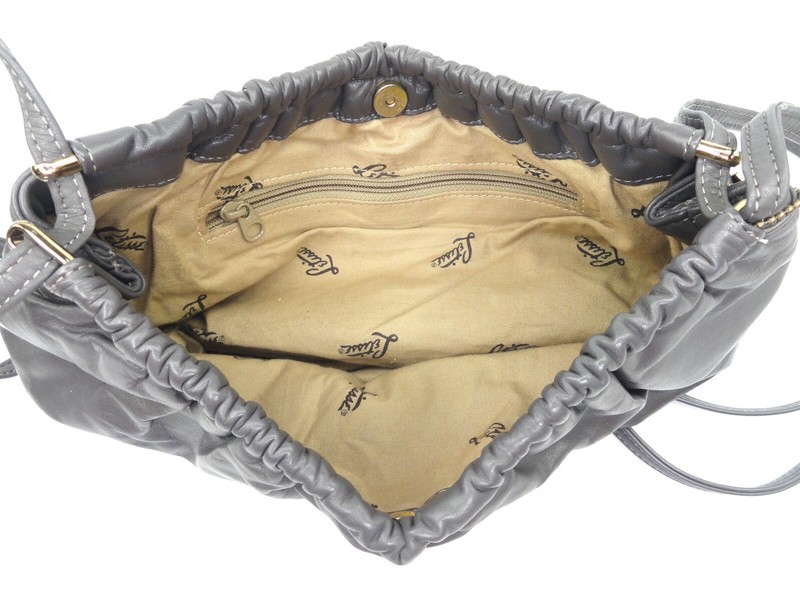 Letisse Purse Crossover Shoulder Strap Clutch Leather